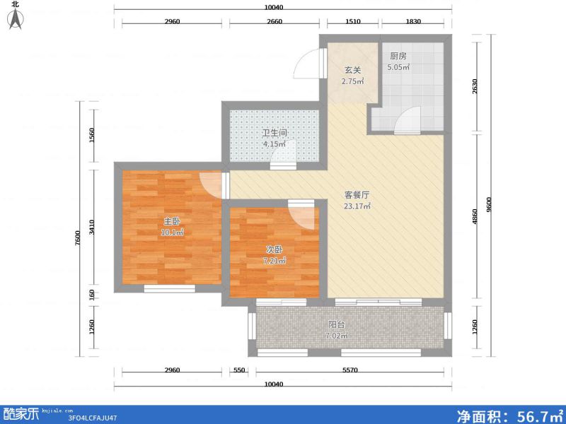 包頭裝修方案包頭凡爾賽觀(guān)邸一期83㎡