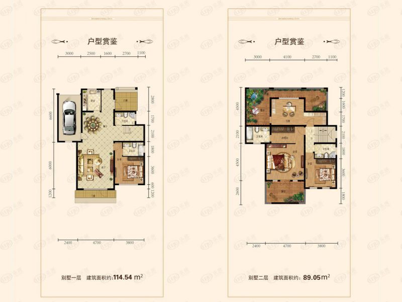 包頭裝修方案中城國際城四室兩廳四衛251平方米